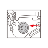 KING TONY Profi-Werkzeuge - Motoreinstell-Werkzeugset für Dieselmotoren mit Doppelnockenwellen 9AT2107E