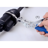 KING TONY Profi-Werkzeuge - Klemmzange mit Ohrniederhalter 9BB31