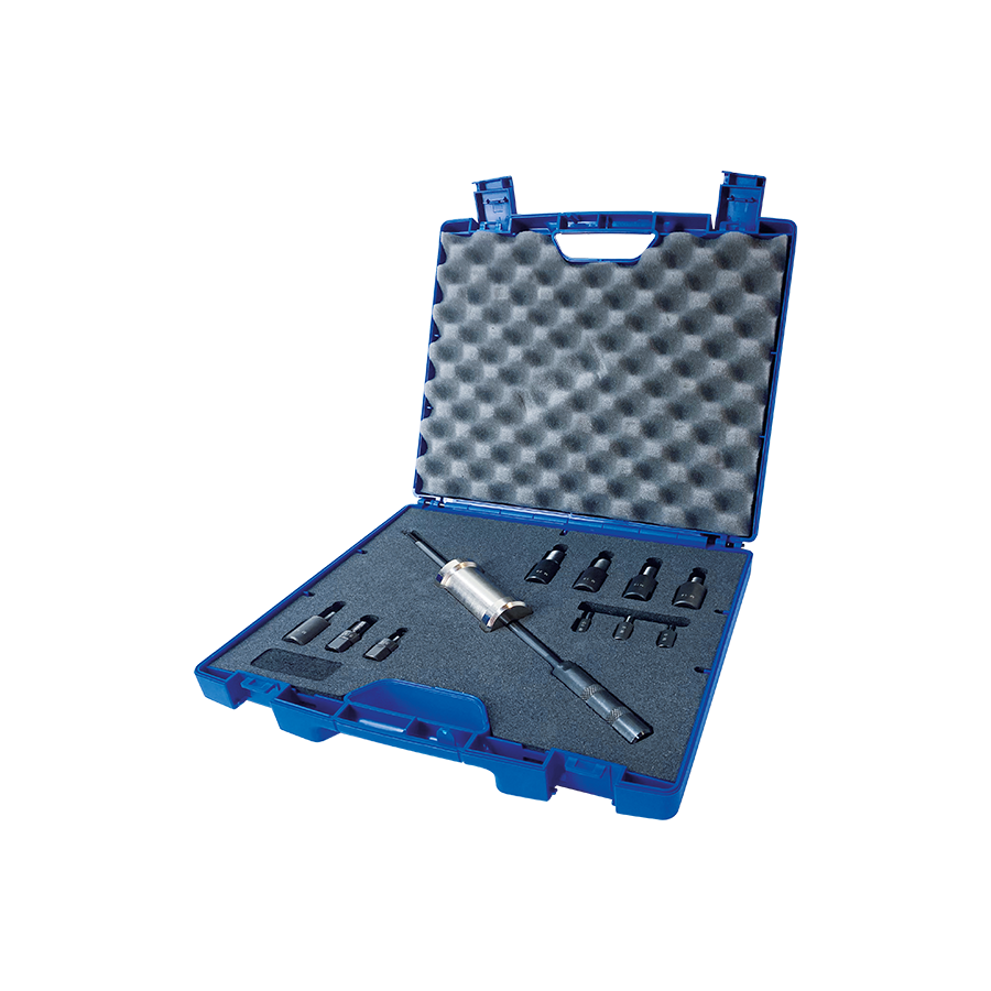 KING TONY Profi-Werkzeuge - Gewindestiftabzieher mit Stange und 10 Adaptern 9BE1960