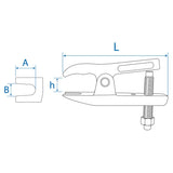 KING TONY Profi-Werkzeuge - Kugellager-Abzieher 9BE11