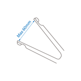 KING TONY Profi-Werkzeuge - Zange für PSA Auspuffschellen 9BP21