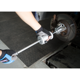 KING TONY Profi-Werkzeuge - Radlager und -buchsen-Abzieherset mit Gleithammer - 17 tlg. 9BQ01