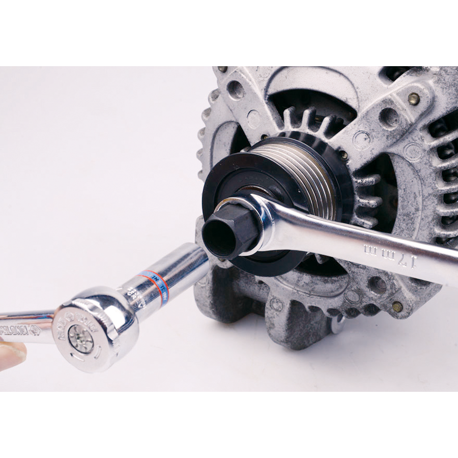 KING TONY Profi-Werkzeuge - Werkzeug-Set für Lichtmaschinen-Riemenscheiben - 22 tlg. 9DA022