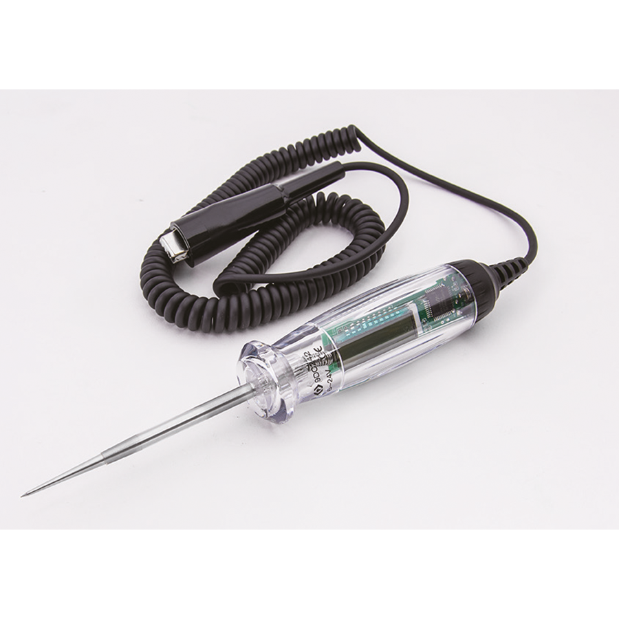 KING TONY Profi-Werkzeuge - Digital Stromkreistester LCD, 6-24V 9DC242