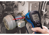 KING TONY Profi-Werkzeuge - Infrarot-Digitalthermometer - Betriebstemperatur -30°C - 550°C 9DN12