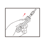 KING TONY Profi-Werkzeuge - Kabeldurchführ-Set UNIVERSAL 9DT11