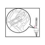 KING TONY Profi-Werkzeuge - Kabeldurchführ-Set UNIVERSAL 9DT11
