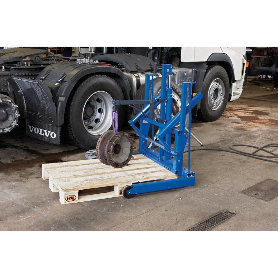 KING TONY Profi-Werkzeuge - Teleskopischer Kranarm für Bremsenkit und Sonstiges 9HYCMA1