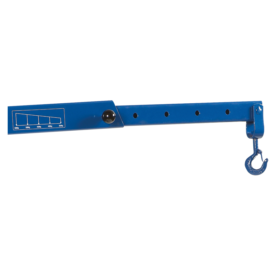 KING TONY Profi-Werkzeuge - Hydraulischer Werkstattkran, LKW- und PKW - 1,1T 9HYGR11