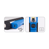 KING TONY Profi-Werkzeuge - LED-Inspektionslampe 1.5W COB - USB Kabel 9TA28A