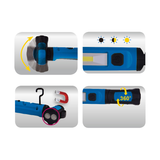 KING TONY Profi-Werkzeuge - LED-Inspektionslampe 10W COB LED verstellbar 9TA33AA