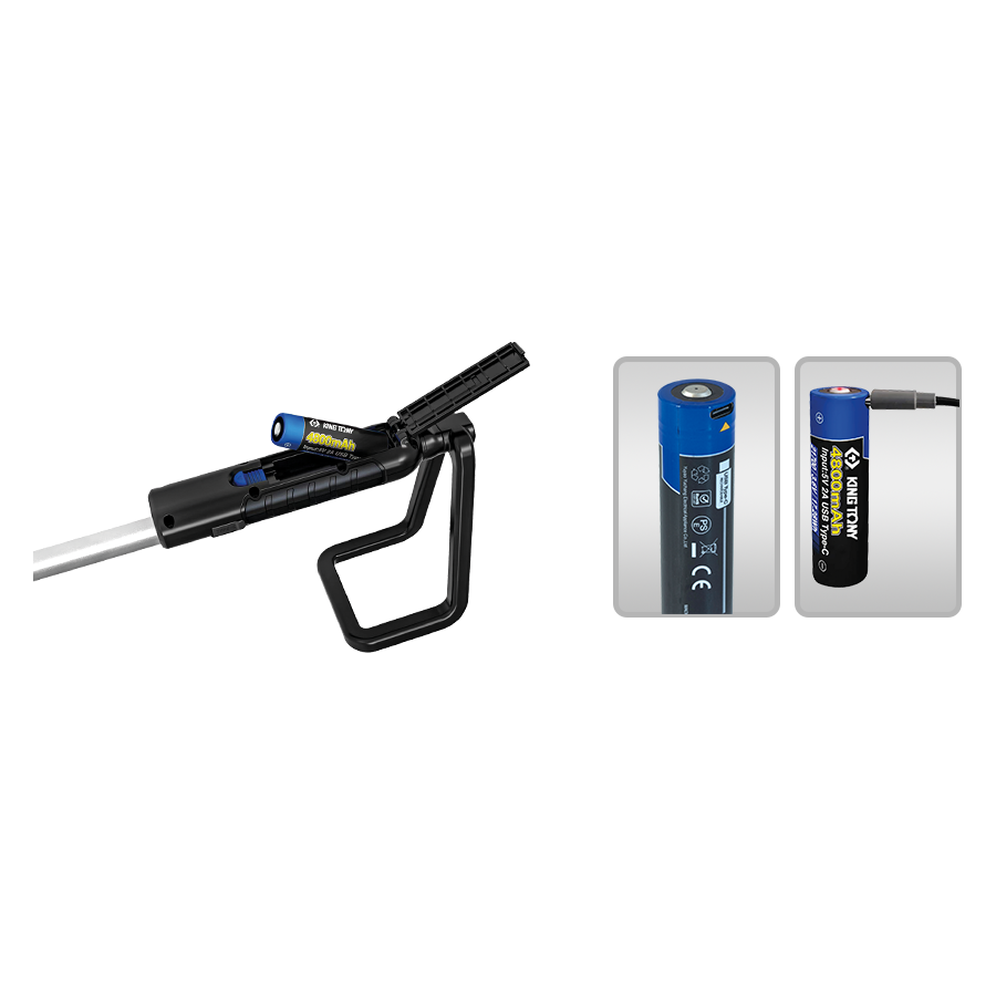 KING TONY Profi-Werkzeuge - Ladegerät für 9TA34AA 4800mAh 9TA34P01A