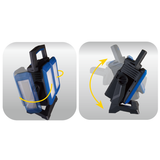 KING TONY Profi-Werkzeuge - 30W LED-Wiederaufladbarer Scheinwerfer Doppelkopf 9TA45AA