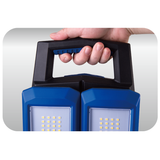 KING TONY Profi-Werkzeuge - 30W LED-Wiederaufladbarer Scheinwerfer Doppelkopf 9TA45AA