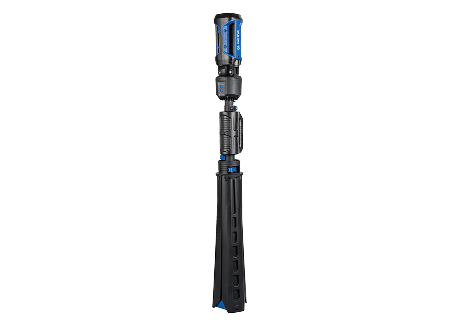 KING TONY Profi-Werkzeuge - LED-Scheinwerfer mit Stativ, 5 Lichtfarben 6000 Lumen 9TA491AA
