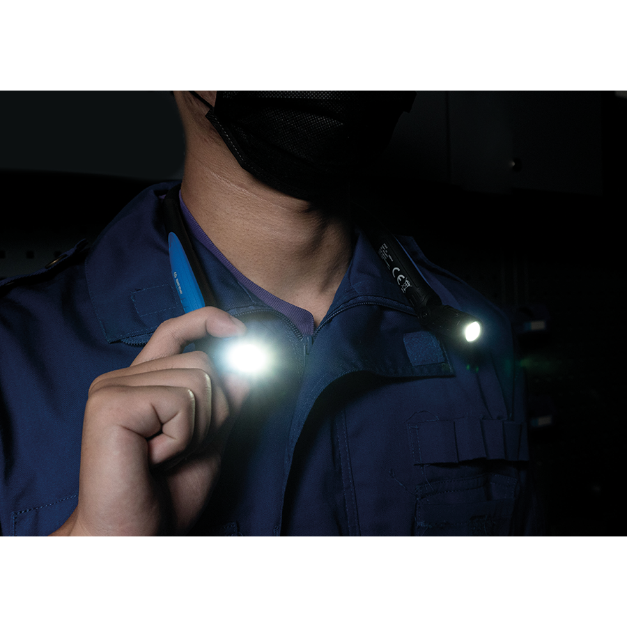 KING TONY Profi-Werkzeuge - LED-Wiederaufladbare Halslampe 9TA54A