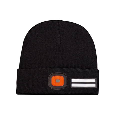 KING TONY Profi-Werkzeuge - Mütze mit integrierter LED-Stirnlampe - 2 LED 9TA561A