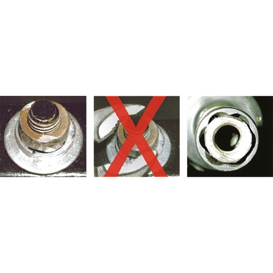 KING TONY Profi-Werkzeuge - 1/2" Steckschlüssel für beschädigte Muttern, metrisch - 19 mm 9TD40319M