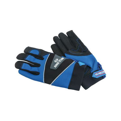 KING TONY Profi-Werkzeuge - Arbeitshandschuhe mit Anti-Rutsch-Silikon - Größe XXL 9TH43XXL