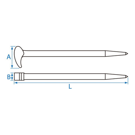 KING TONY Profi-Werkzeuge - Rollkopf-Hebeleisen 400mm 9TK316