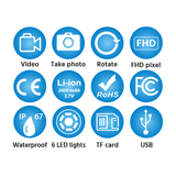 KING TONY Profi-Werkzeuge - Hand-Endoskop 9TQ11