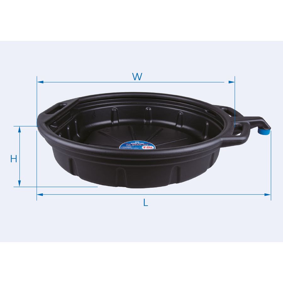 KING TONY Profi-Werkzeuge - Ölauffangwanne 18 Liter 9TT1118