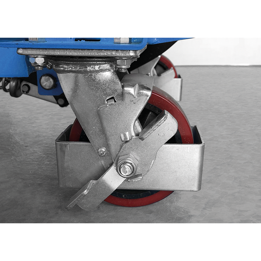KING TONY Profi-Werkzeuge - Manueller Einzelscheren-Hubtisch - 150 kg 9TYC11015AB