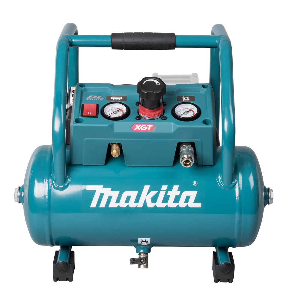 Makita Akku-Kompressor – bis 9,3 bar, ölfrei, leichter Transport & stabiler Rahmen - AC001GZ