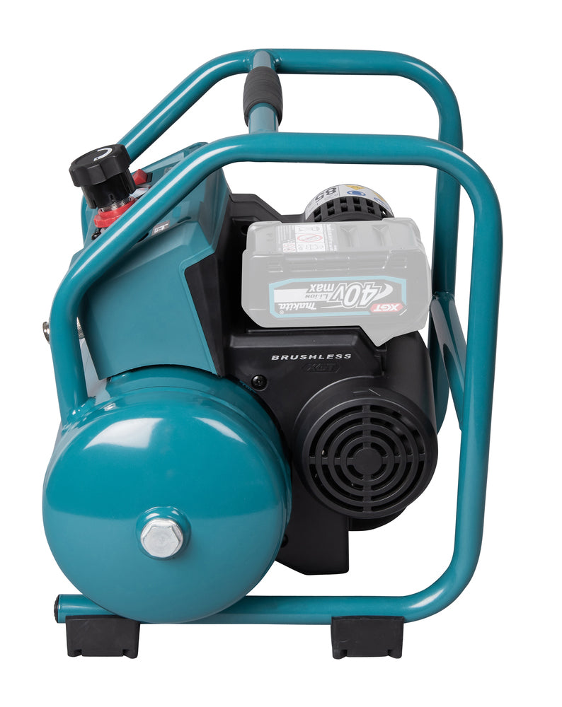 Makita Akku-Kompressor – bis 9,3 bar, ölfrei, leichter Transport & stabiler Rahmen - AC001GZ