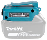 Makita Akku-USB Adapter | mit 2 USB-A Anschlüssen & Gürtelclip - DECADP05