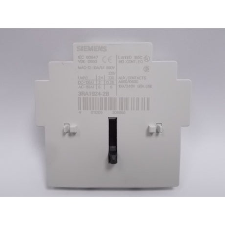 AIRCRAFT Mechanische Verriegelung 3RA1924-2B  #005448000 / SIEMENS SM-0005448000
