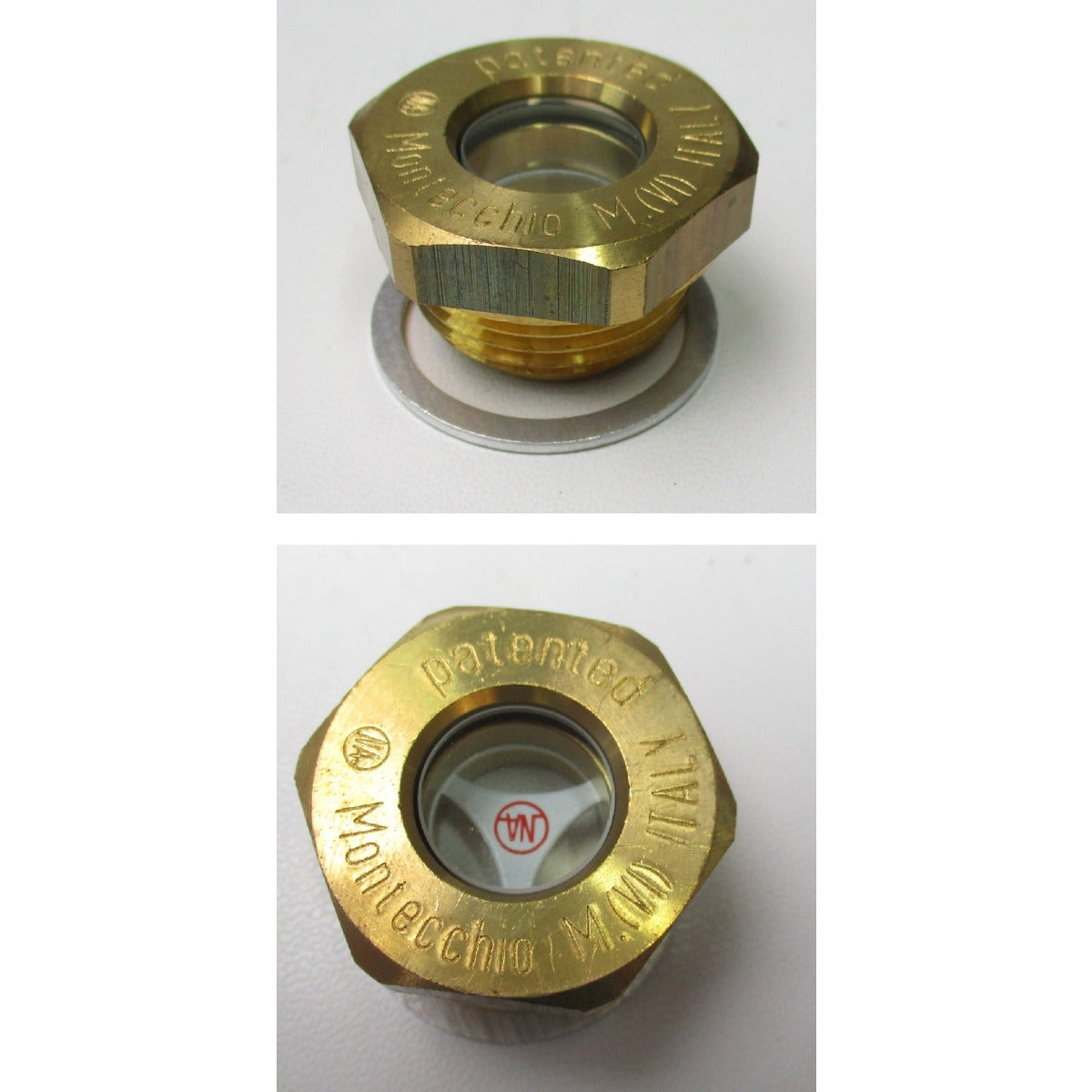 Aircraft Ölschauglas 3/4" inkl. Dichtung #012088000 / Messingversion - Art. 0012088000