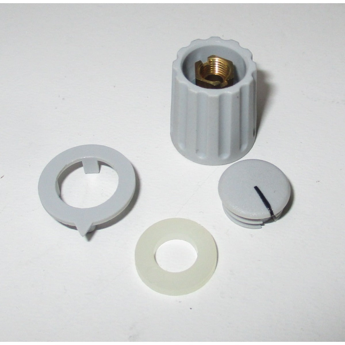 REHM Potiknopf Gr. 0, mini  2600110 / grau – Ausführung 1 SM-01002600110