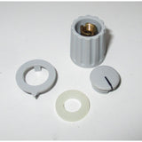REHM Potiknopf Gr. 0, mini  2600110 / grau – Ausführung 1 SM-01002600110