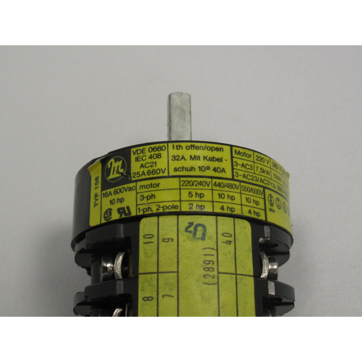 REHM Stufenschalter RS 320,400  4200026 / fein SM-01004200026