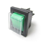 REHM Netzschalter 400V  4200051, 2-polig, grün, beleuchtet – Modell 1 SM-01004200051