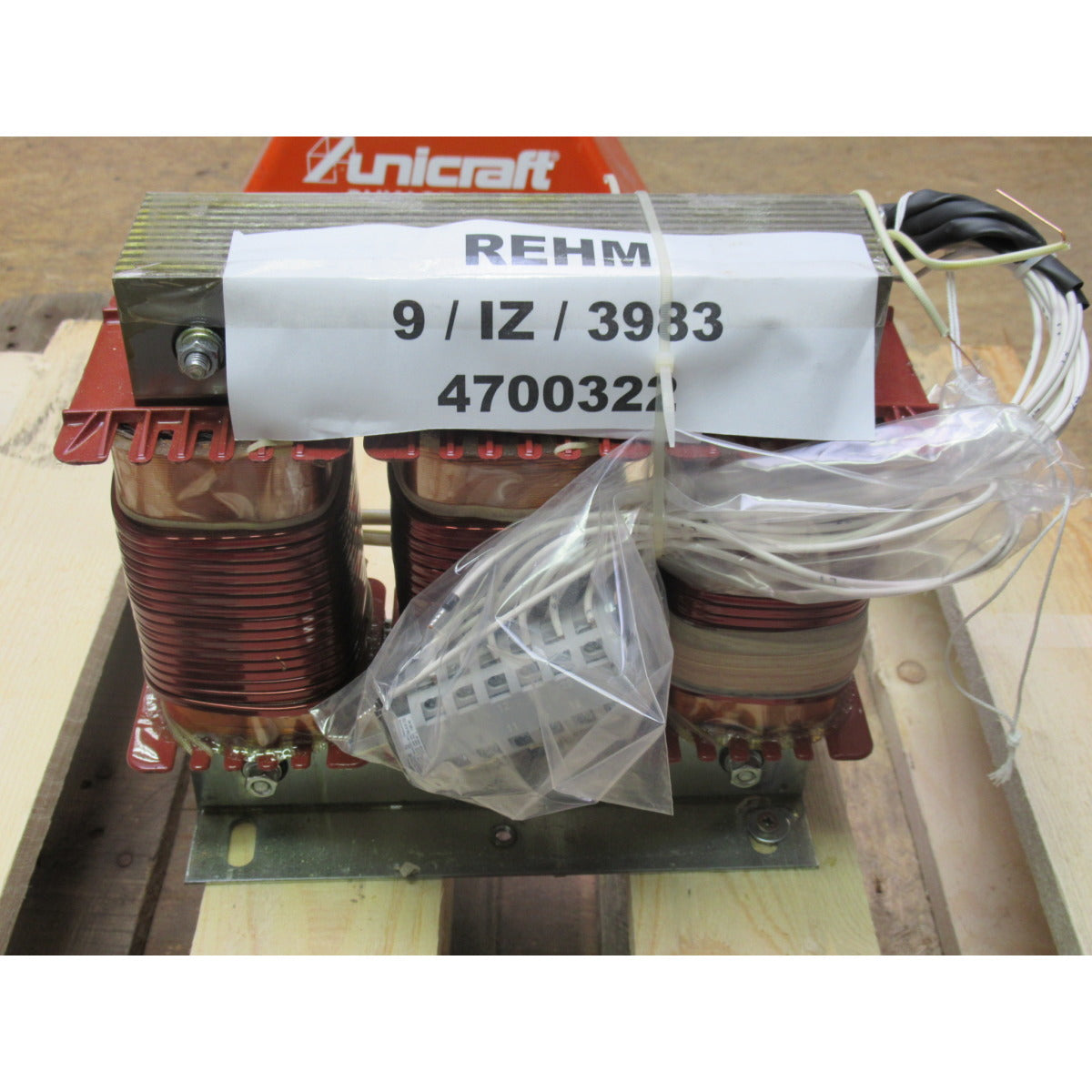 REHM Haupttrafo SYNERGIC PRO² 230-4  4750322 / verschaltet SM-01004750322