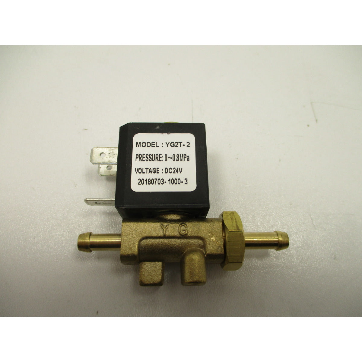 Schweisskraft Gasventil 24VDC 7.253.013 / 0-0,8Mpa - Art. 0107402008