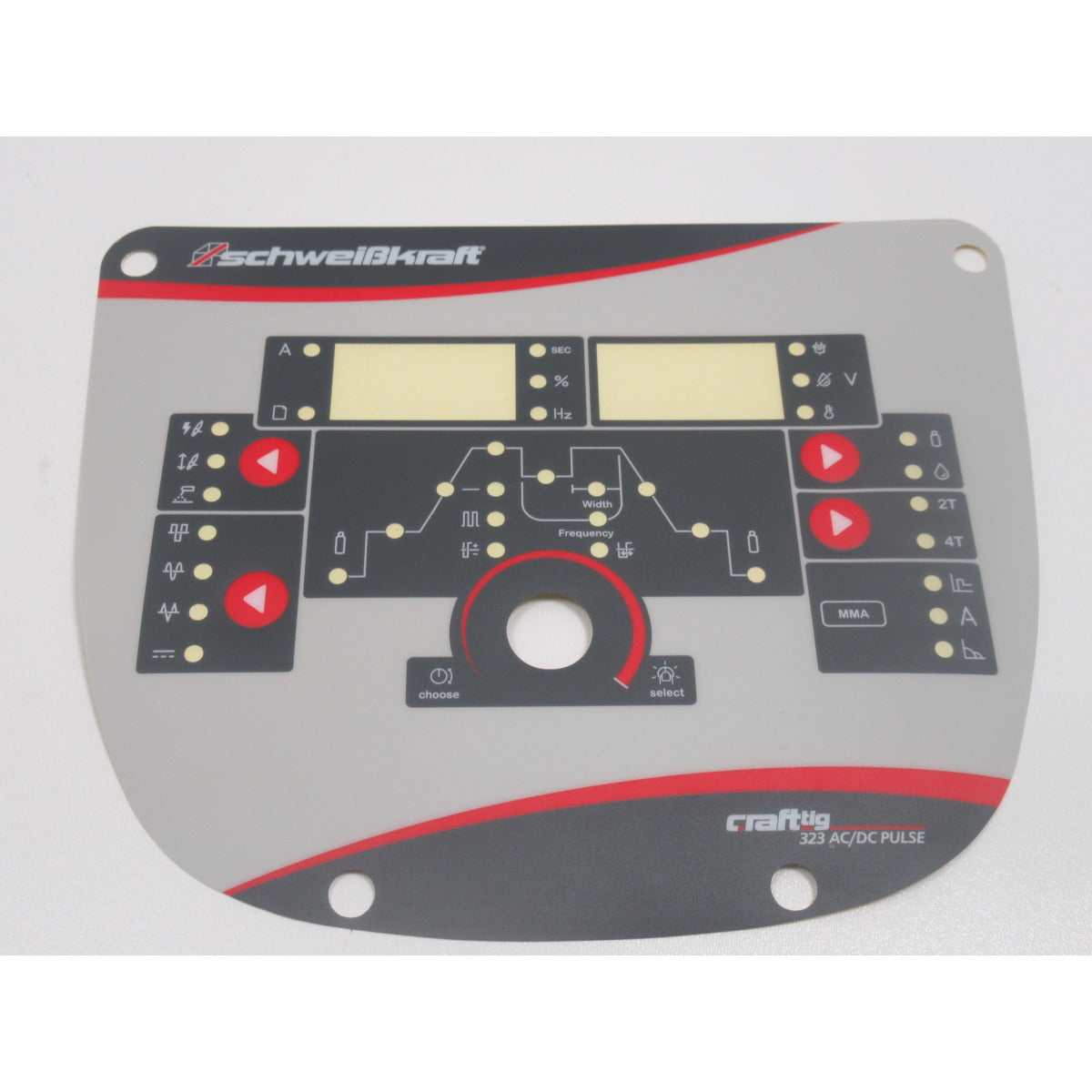 Schweisskraft Grafikfolie CRAFT-TIG 323 AC/DC PULSE 8.103RM.581-GS – Variante 1 SM-01074323GF - SM.P-01074323GF