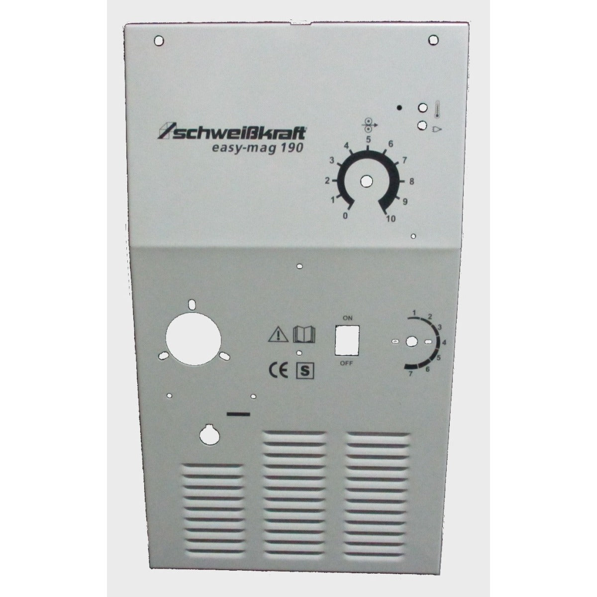 Schweisskraft Frontwand EASY MAG 190 054222735 / RAL7035 - Art. 0108054222735