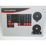 SCHWEISSKRAFT Bedienpanel SYN-MIG 253i, 303i 403i SC  055318735 / inkl. Grafikfolie – Modell 1 SM-0108055318735