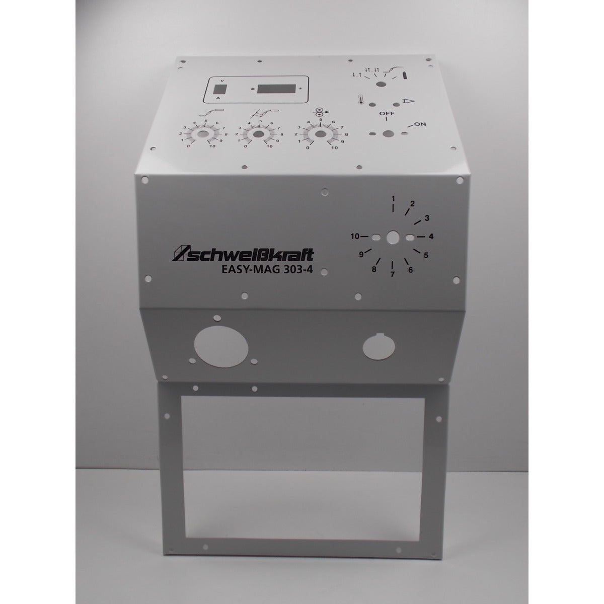 Schweisskraft Frontwand EASY MAG 303 055331735 / RAL7035 / 295x560 - Art. 0108055331EM303