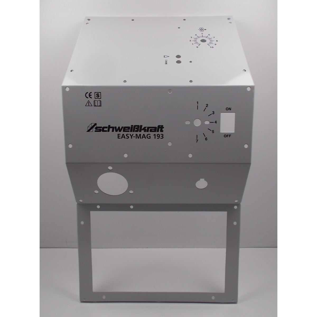 Schweisskraft Frontwand EASY MAG 193 055347735 / RAL7035 /295x560 - Art. 0108055347EM193