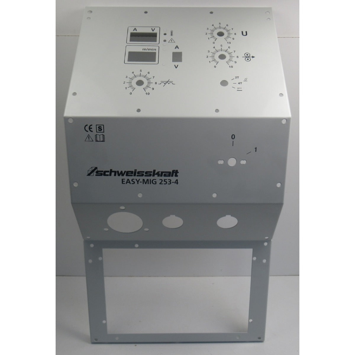 Schweisskraft Frontwand EASY-MIG 253-4 055387735 / RAL7035 – Version 1 SM-0108125721 - SM.P-0108125721