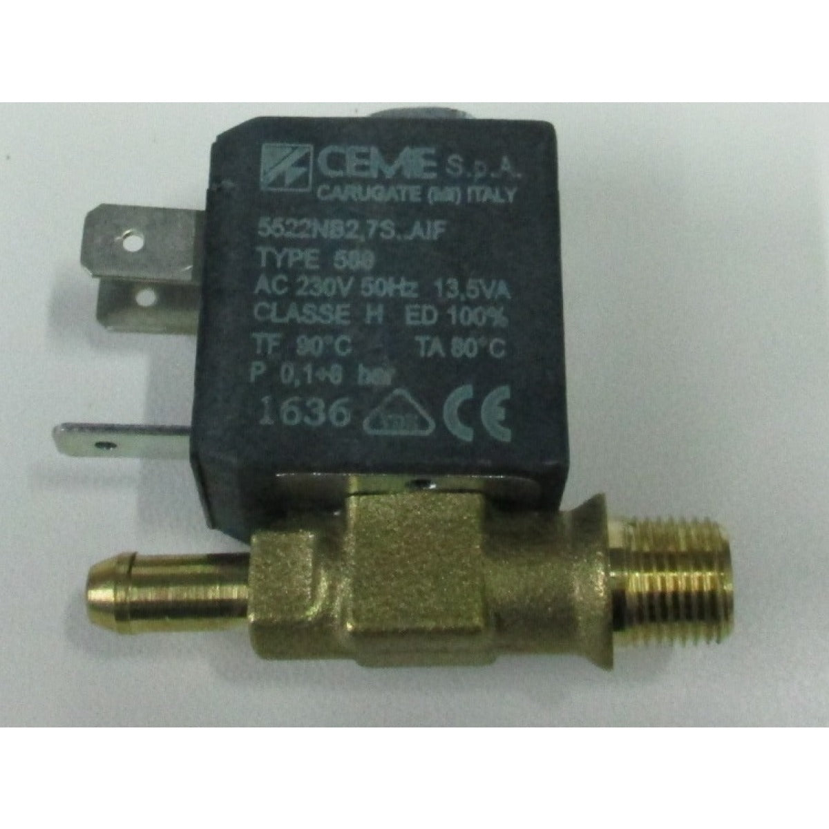 Schweisskraft Magnetventil PRO CUT / AC 230V 1x 1/8" AG & 1x 6mm Schlauchtülle - Art. 0108706018