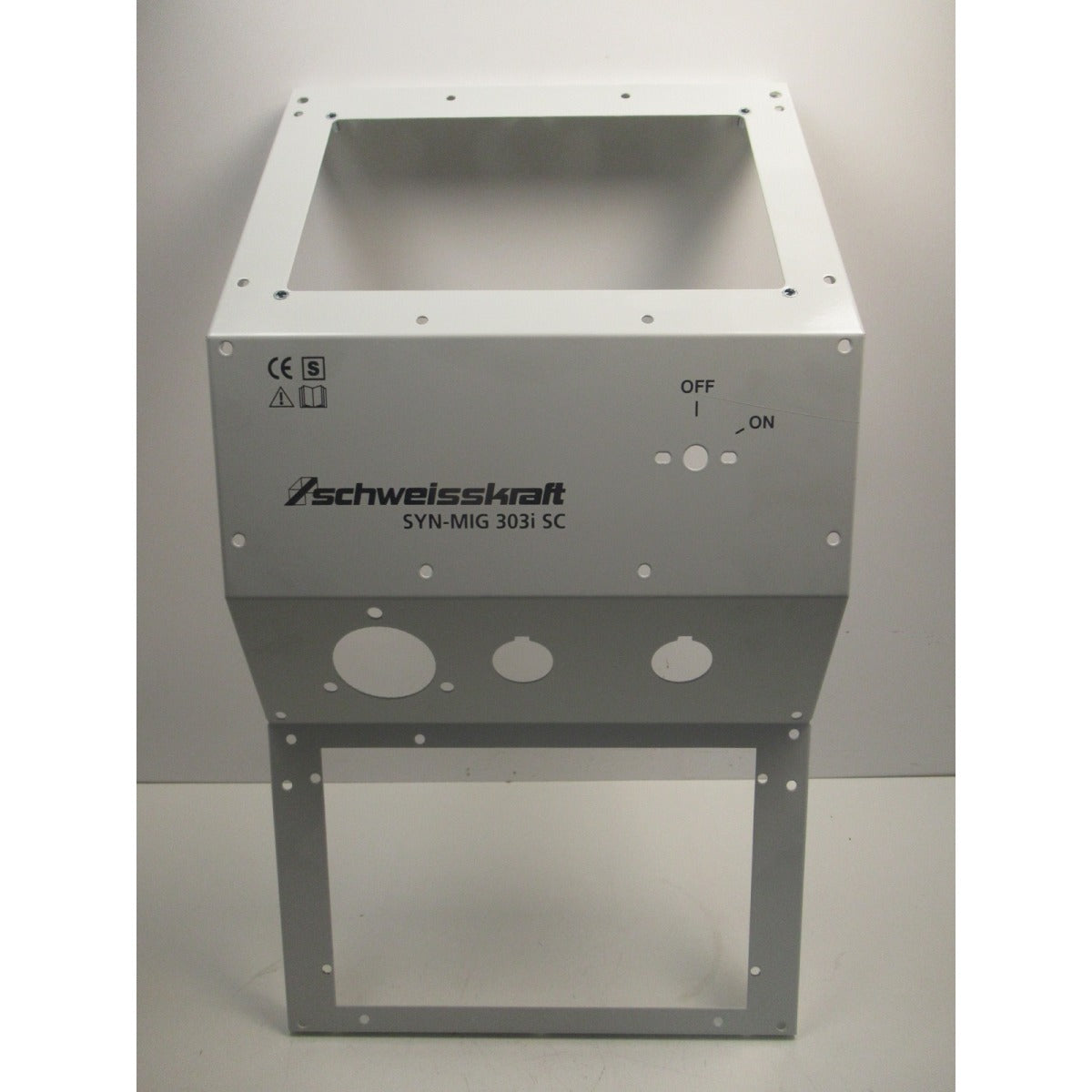 Schweisskraft Frontplatte SYN-MIG 303i SC 055302735 / RAL7035, Version 1 SM-0108903321 - SM.P-0108903321