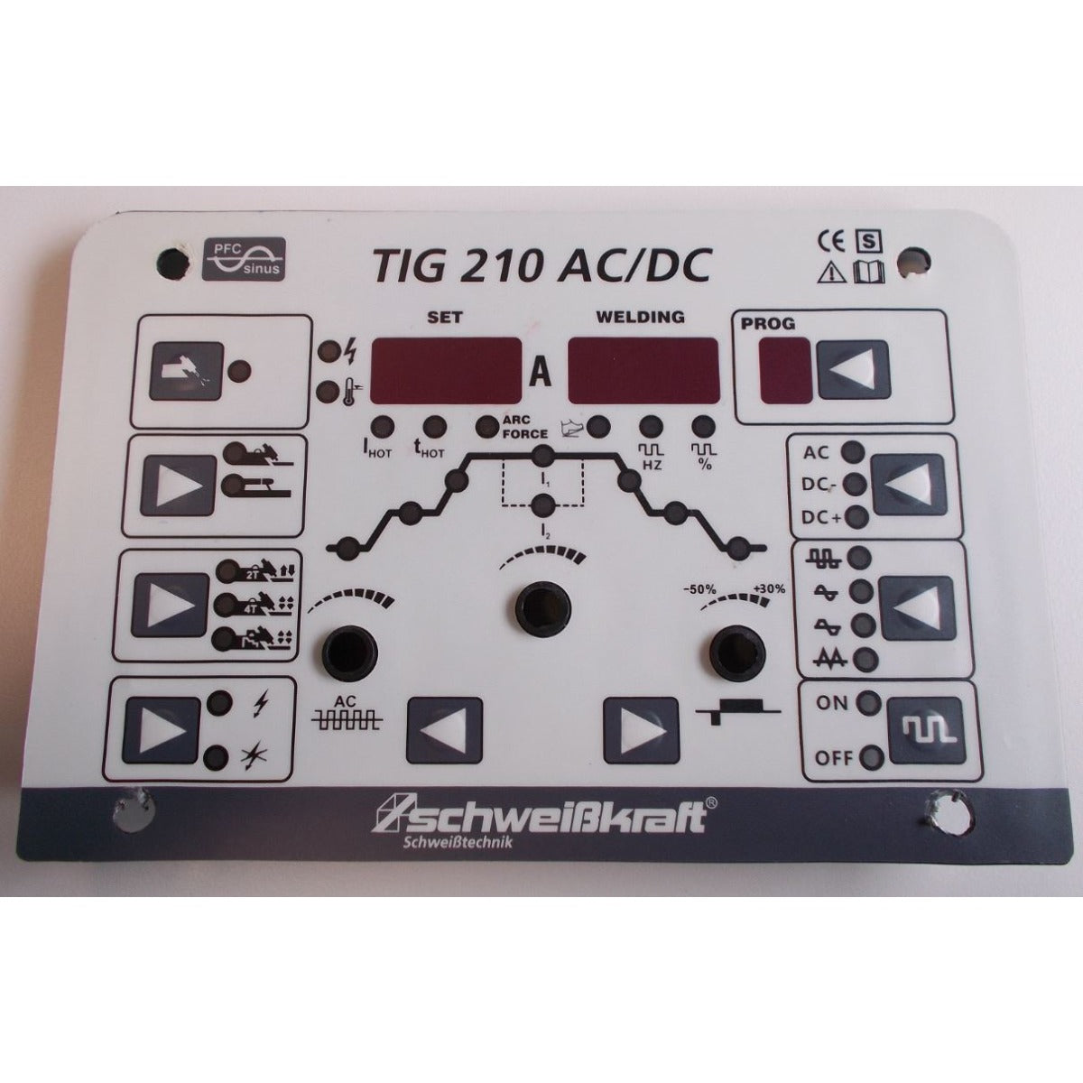 Schweisskraft Grafikfolie TIG 210 AC/DC 976538 / IP23 ab Bj. 01/2016 – Version 1 SM-0108976538 - SM.P-0108976538