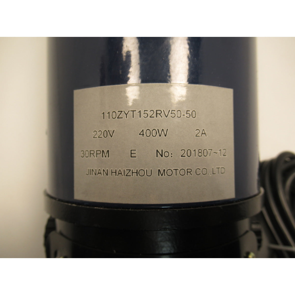 Metallkraft Motor SDT 500 WE / 230V 400W / inkl. Getriebe / 30RPM - Art. 0154150019