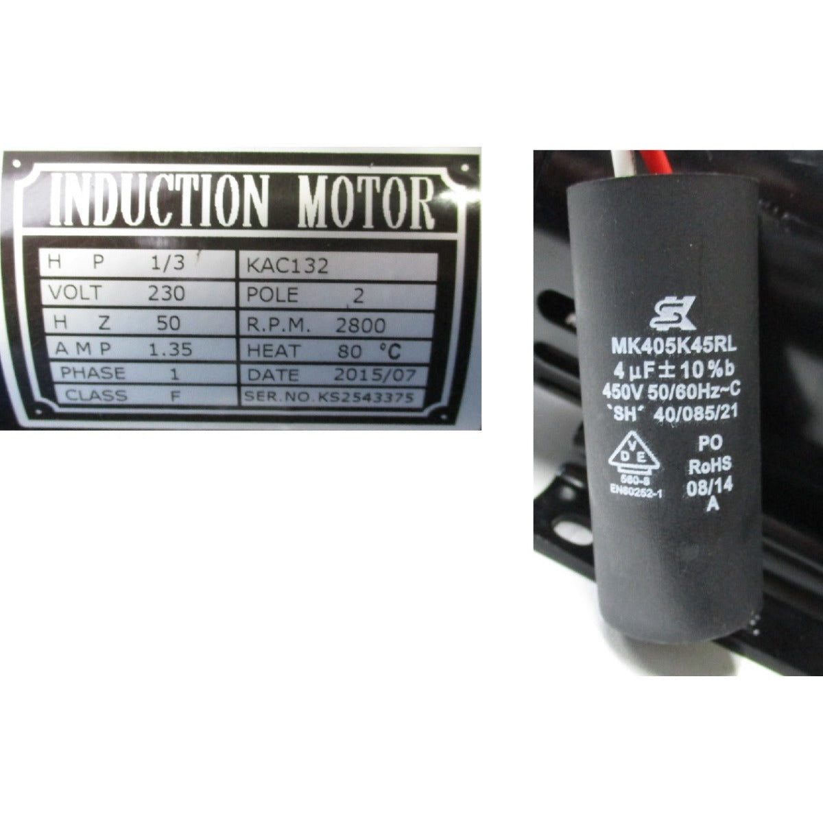 Aircraft Motor AB Silence 40 OF PRO / 230V - Art. 0200008024