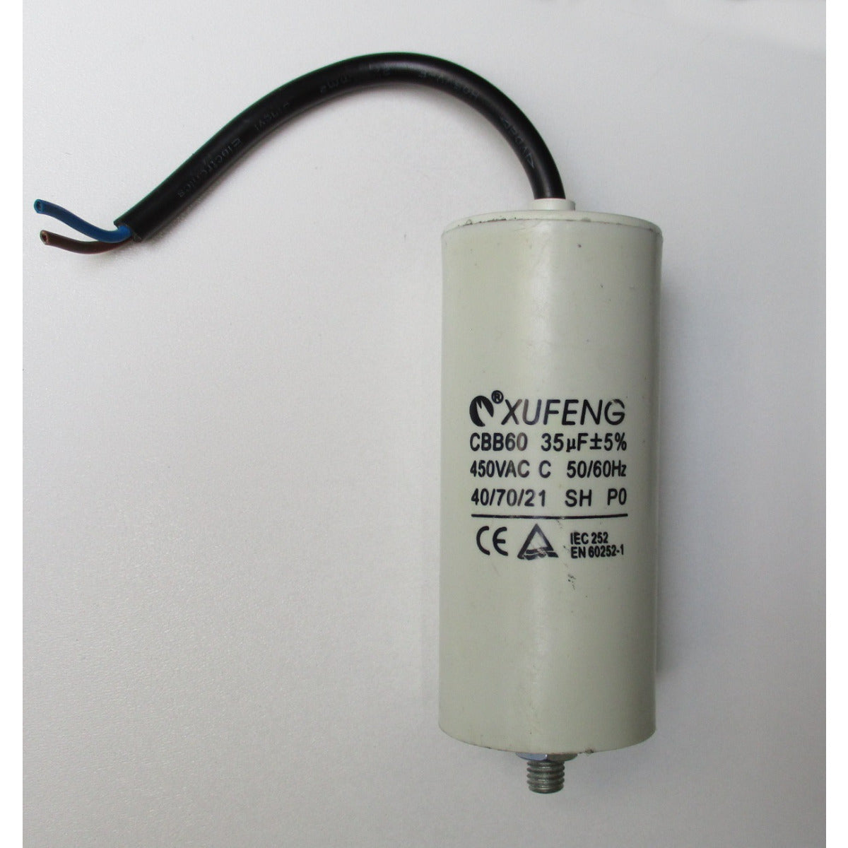 Aircraft Kondensator AC 360/50 35µF / Ø45X100 / 450V - Art. 02000360202